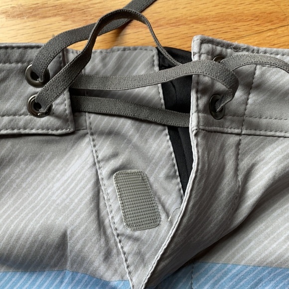 New O’Neill Swim Trunks Boardshorts Tie Waist Unlined Size 29 - Picture 7 of 10